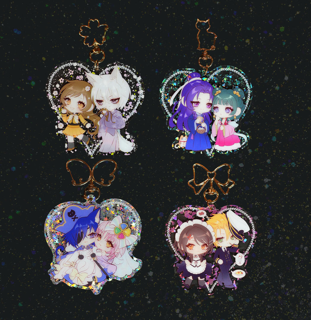Shoujo Keychains